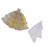 Maxbell Charming 4-Layers Dress Gown Veil Clothes for LUTS DOD Dollfie 1/6 BJD Doll Wedding / Party Outfit - Aladdin Shoppers