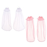 Maxbell Fashion Doll Wedding Bridal Head Veil 12Inch Doll Wedding Clothes Accessories (White) - Aladdin Shoppers