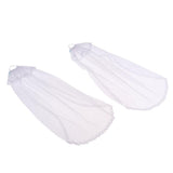 Maxbell Fashion Doll Wedding Bridal Head Veil 12Inch Doll Wedding Clothes Accessories (White) - Aladdin Shoppers