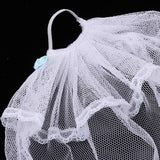 Maxbell Fashion Doll Wedding Bridal Head Veil 12Inch Doll Wedding Clothes Accessories (White) - Aladdin Shoppers