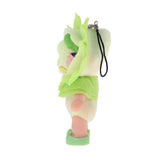 Maxbell Maxbell 4inch 10cm Adorable Farm Vegetable Doll Little Doll in Green Hairband Suit Home Display Decor
