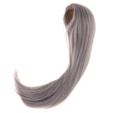 Maxbell Maxbell 1/3 Male BJD Long Straight Hair Wig for Normal 70cm Uncle Dolls DIY Accessories Gray
