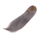 Maxbell Maxbell 1/3 Male BJD Long Straight Hair Wig for Normal 70cm Uncle Dolls DIY Accessories Gray