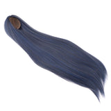 Maxbell Maxbell Fashion Beauty 56cm Long Dark Blue Hair for 1/3 BJD Doll Uncle Dolls DIY Making Accessories
