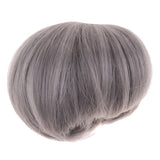 Maxbell Maxbell Fashion Beauty 56cm Short Gray Hair for 1/3 BJD Doll Boy Dolls DIY Making Accessories