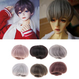 Maxbell Maxbell Fashion Beauty 56cm Short Gray Hair for 1/3 BJD Doll Boy Dolls DIY Making Accessories