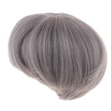 Maxbell Maxbell Fashion Beauty 56cm Short Gray Hair for 1/3 BJD Doll Boy Dolls DIY Making Accessories