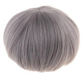 Maxbell Maxbell Fashion Beauty 56cm Short Gray Hair for 1/3 BJD Doll Boy Dolls DIY Making Accessories