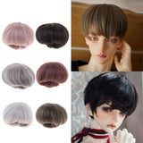 Maxbell Maxbell Fashion Beauty 56cm Short Gray Hair for 1/3 BJD Doll Boy Dolls DIY Making Accessories