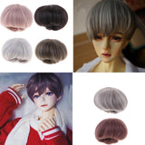 Maxbell Maxbell Fashion Beauty 56cm Short Gray Hair for 1/3 BJD Doll Boy Dolls DIY Making Accessories