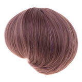 Maxbell Maxbell Chic Cute Straight Short BJD Doll Wigs for 1/3 Doll Soft Touch Wig Brown