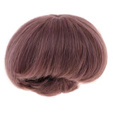 Maxbell Maxbell Chic Cute Straight Short BJD Doll Wigs for 1/3 Doll Soft Touch Wig Brown