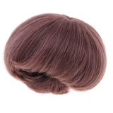 Maxbell Maxbell Chic Cute Straight Short BJD Doll Wigs for 1/3 Doll Soft Touch Wig Brown