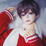 Maxbell Maxbell Chic Cute Straight Short BJD Doll Wigs for 1/3 Doll Soft Touch Wig Brown