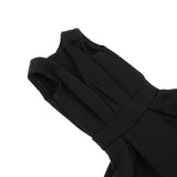 Maxbell Fashion Doll Sleeveless Dress Party Clothes, 12inch Girl Doll Mini Skirt, For 1/6 BJD Dolls For Blythe Dolls Accessory (Black) - Aladdin Shoppers