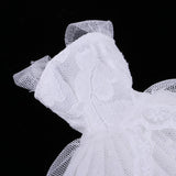 Maxbell Stylish 1/6 BJD Fashion Doll Dress Form Wedding Dress Evening Gown Pettiskirt Garment For 12inch Doll Party Dancing Outfit White - Aladdin Shoppers