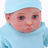 Maxbell Maxbell Lifelike Realistic Reborn Girl Doll 10 Inch Soft Vinyl Weighted Reborn Doll with Clothes and Nursing Bottle Kids Birthday Gift