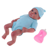 Maxbell Maxbell Lifelike Realistic Reborn Doll 10 Inch Soft Vinyl Baby Doll w/ Clothes & Nuk