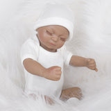 Maxbell OtardDolls 28cm Soft Silicone Handcraft Newborn Baby Dolls Realistic Looking Reborn Doll Baby Toddler Kids Gift - Aladdin Shoppers