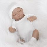 Maxbell OtardDolls 28cm Soft Silicone Handcraft Newborn Baby Dolls Realistic Looking Reborn Doll Baby Toddler Kids Gift - Aladdin Shoppers