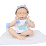 Maxbell Hand Painted Reborn Kits - Real Touch Full Vinyl 20inch Reborn Infant Baby Doll Mold - American Newborn Sleeping Baby Dolls - Aladdin Shoppers