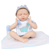 Maxbell Hand Painted Reborn Kits - Real Touch Full Vinyl 20inch Reborn Infant Baby Doll Mold - American Newborn Sleeping Baby Dolls - Aladdin Shoppers