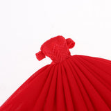 Maxbell Fashion Handmade Strapless Wedding Dress With Veil For 1/6 Doll Dress Up Accessory - Aladdin Shoppers