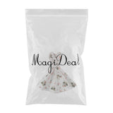 Maxbell 1/6 Trendy Doll Floral Dress Skirt Outfit for Blythe 12inch 1/6 BJD Dolls DIY Making Accessories - Aladdin Shoppers
