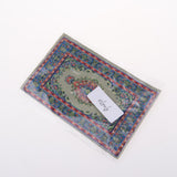 Maxbell Maxbell 1/12 Dollhouse Miniature Rug Turkish Style Carpet Floor Covering Blue Area Rug