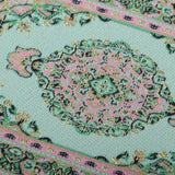 Maxbell Maxbell 12th Floor Covering Turkish Style Rug Embroidery Cloth Mat for Dolls House Room Garden Decor
