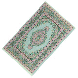 Maxbell Maxbell 12th Floor Covering Turkish Style Rug Embroidery Cloth Mat for Dolls House Room Garden Decor