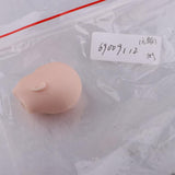Maxbell Maxbell Plastic Female Doll Head Sculpt without Eyes for 1/6 BJD OB Doll Custom Accs Practise Make Up