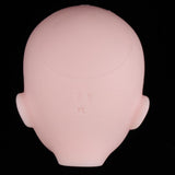 Maxbell Maxbell OOAK  Doll Jointed Blank Head Carving Sculpt with Gray Eyes for 1/6 BJD Doll, MSD Accessory