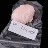 Maxbell Maxbell OOAK  Doll Jointed Blank Head Carving Sculpt with Gray Eyes for 1/6 BJD Doll, MSD Accessory