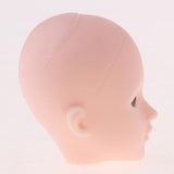 Maxbell Maxbell Beautiful Female Brown Eyes No Makeup Head for 1/6 BJD OB Doll DIY Making Body Parts