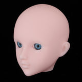 Maxbell Maxbell Beautiful Female Blue Eyes No Makeup Head for 1/6 BJD OB Doll DIY Making Body Parts