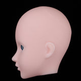 Maxbell Maxbell Beautiful Female Blue Eyes No Makeup Head for 1/6 BJD OB Doll DIY Making Body Parts