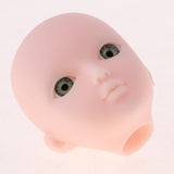 Maxbell Maxbell Beautiful Female Green Eyes No Makeup Head for 1/6 BJD OB Doll DIY Making Body Parts