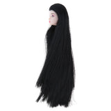 Maxbell Maxbell Kids Toys Doll Head with Long Black Hair, DIY Accessories For 12inch Dolls, For 1/6 BJD Dolls Body Parts