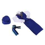 Maxbell Elegant Working Uniform Shirt Vest Half-length Skirt and Flight Attendant Cap Clothes For Night Lolita BJD Doll（Full Set Outfits） - Aladdin Shoppers