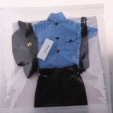 Maxbell Stylish 1/3 BJD Doll Clothes Policewoman Uniform - Shirt Skirt Cap Outfits For Night Lolita BJD Fashion Girl Doll - Aladdin Shoppers