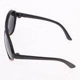 Maxbell 25cm Doll's Sunglasses Big Oval Shape Sunglasses Retro Frame Eyewear for Mellchan Dolls Black - Aladdin Shoppers