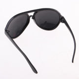 Maxbell 25cm Doll's Sunglasses Big Oval Shape Sunglasses Retro Frame Eyewear for Mellchan Dolls Black - Aladdin Shoppers