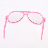 Maxbell Adorable Plastic Frame Sun Glasses Eyeglasses for 25cm Mellchan Baby Doll Pink Dress Up - Aladdin Shoppers