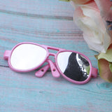 Maxbell Adorable Plastic Frame Sun Glasses Eyeglasses for 25cm Mellchan Baby Doll Pink Dress Up - Aladdin Shoppers