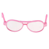 Maxbell Adorable Plastic Frame Sun Glasses Eyeglasses for 25cm Mellchan Baby Doll Pink Dress Up - Aladdin Shoppers