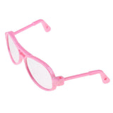 Maxbell Adorable Plastic Frame Sun Glasses Eyeglasses for 25cm Mellchan Baby Doll Pink Dress Up - Aladdin Shoppers