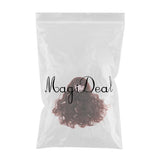 Maxbell Lifelike Make-up Head Sculpt with Brown Curly Wig Supplies for 1/6 BJD, XinYi Dolls Changing - Aladdin Shoppers
