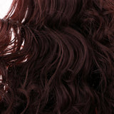 Maxbell Lifelike Make-up Head Sculpt with Brown Curly Wig Supplies for 1/6 BJD, XinYi Dolls Changing - Aladdin Shoppers