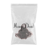 Maxbell 1/6 BJD Doll Head with Long Brown Hair Ball Jointed Dolls Head Sculpt DIY Custom Parts Supplies